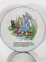 Wizard Of Oz Reutter Porzellan Porcelain Replacement Piece New 4 Plates +