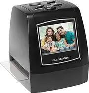 Mini Film Slide Scanner, Negative Scanner with with 2.4" LCD Screen,Converts 35mm Film Negatives & Slides to JPEG Images