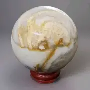 Crystal Coral Jade Sphere 2.5" - USA