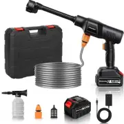 Cordless Power Washer, 900 PSI Cordless Pressure Washer, Portable Power Washe...