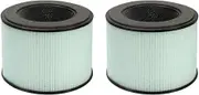 Binxind 2X HEPA Filter for PARTU BS-08,3-in-1 Filter System Include Pre-Filter,Real HEPA Filter,Activated Carbon Filter