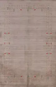 Tribal Handmade Wool Rug Gabbeh Carpet 5x8 ft.