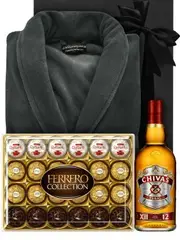 Men's Robe & Scotch Pamper Hamper