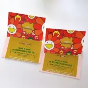 Takashi Murakami Kaikai Kiki Flower Roppongi Hills limited 2 Chistmas cards