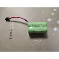 在飛比找蝦皮購物優惠-Ni-cd 鎳鎘 4.8v 充電電池 AA 3號 SM接頭 