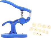 [Generic] Watch Back Case Closer | Professional Back Case Press Set Watch Press Tool,Repair Kit with 12Peices Fitting Dies Anti-Slip Metal Watch Tool for Watch