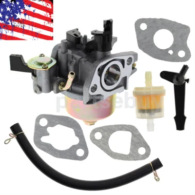 Carburetor Carb w/ Fuel Pipe & Gasket For Honda GX160 5.5HP GX200 16100-ZH8-W61