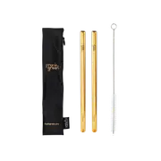frank green Midnight Reusable Straw Pack - 170mm