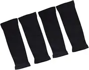 [BESPORTBLE] Arm Cover for Arm Sleeves UV Arm Protectors Sun Sleeves UV Arm Cover Forearm Sun Sleeve UV Protection Sleeves Fingerless Long Gloves Driving Arm Sleeve Arm Guard Black