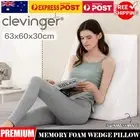 Memory Foam Wedge Pillow Bed Soft Bamboo Cushion Neck Back Bed Sleeping Support