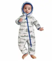 Spyder Baby 1-piece Snowsuit, Gray, 18 Months