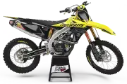 Suzuki RMZ 450 2018 2019 18 19 Motocross Graphics Kit MX decals dirtbike