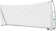 ALPHA Gear Portable Flex Training Goal, Used on Turf and Hard Floor, Flex Fibre Rods - Carry Bag Included - 5.0M x 2.0M