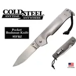 美國COLD STEEL冷鋼大型折刀POCKET BUSHMAN KNIFE德國4116鋼不銹鋼柄【CS95FB】