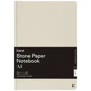 Karst A5 Stone Paper Ruled Notebook Hardcover Stone