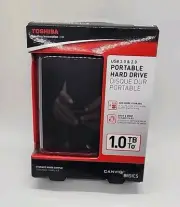 Toshiba 1.0TB Toshiba Canvio 3.0-2.0 Portable Hard Drive Black NEW