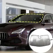 Front Windshield Sunshade Sunscreen Sunshade For Maserati President 2017-2022 US