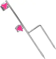 Abaodam Beach Umbrella Stand Anchor Heavy Duty Ground Insert for Outdoor Umbrella Parasol Flagpole for Beach Garden Camping Travel Bbq and Fishing