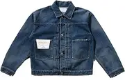 [Johnbull] John Bull Jean Jacket Men's Denim Jacket, indigo blue, L