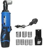 Daseeme Cordless Electric Ratchet Wrench Set - 12v Power Tool Electric Wrench
