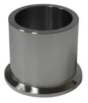Zoro Select Eg14w4.0 4" Clamp T304 Ss Heavy Wall Tank Ferrule