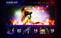 在飛比找Yahoo!奇摩拍賣優惠-Events Club 響應式網頁模板、HTML5+CSS3