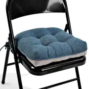Marble Pattern 3" Chair Cushion for Dining Chair, Filling Bite-Size Memory Fo...