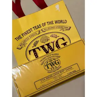 現貨🇸🇬代購新加坡貴婦茶TWG 烏瓦高地茶 早餐茶 巴黎 純棉茶包禮盒 TWG Tea 送禮禮盒