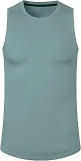 [Generic] Men's Compression Gym Basic Vest Tee Bodybuilding Athletic Cotton Tank Top Fitness Workout Sleeveless Muscle