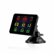 HUD Head Up Display Speedometer Alarm Oil Water Temp Gauge Monitor Car SUV
