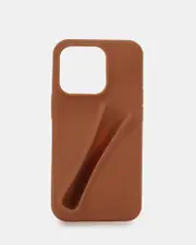 IPHONE 14 PRO LIP GLOSS CASE MILK CHOCOLATE