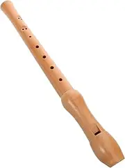 Abaodam Wooden Soprano Recorder for Durable Eight Flute Beginner Friendly Wind Instrument for School Band Practice Produces Rich Sound for Learning Music