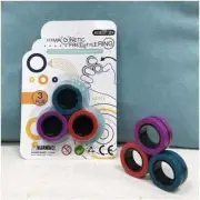 Sensory Fidget Ring Stress Relief Toy For Adult & Kids Anxiety Focus UK