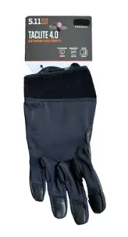 NEW! 5.11 Taclite 4.0 Tactical Touchscreen Gloves 59385 Color Black Size 7-Small