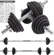 20Kg Adjustable Dumbbell Set, One Set for All, Compact Hand Weight Set