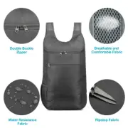 Ultra Lightweight Packable Backpack Daypack Handy Foldable Camping Outdoor 15 L