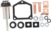 MOTOKU Starter Solenoid Rebuild Repair kit Plunger Spring Contact for Harley-Davidson Dyna Electra Glide Fatboy Heritage Softail Springer Road King Big Twin Sportster 1200 883