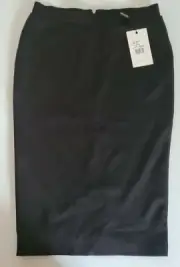 Bardot Jenna midi black skirt brand BNWT Size 8