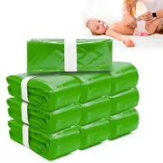 Nappy Bin Refills, 10PCS Nappy Disposal Bags Disposable Diaper Pail Plastic B...