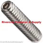 (25) 1/4-20x1-3/4 Socket Set Screw Cup Point Stainless Grub Screws 1/4 x 1-3/4