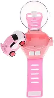 Cartoon RC Small Car Digital Watch for Kids Toddlers Birthday Present, Pink