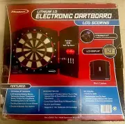 Dartboard: Halex, Lithium 1.0 “Electronic Dartboard, LCD Scoring, 26 Games