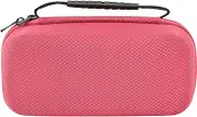 Carrying Case for Switch Lite for GPD WI N 4 Consoles, Chargers, Headphones, HD Multimedia Interface Cables, and Other Accessories EVA (Rosy)