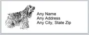 Personalized Address Labels Springer Spaniel Dog (ac 768)