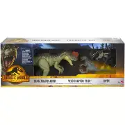 Jurassic World Bundle: Owen & Blue Velociraptor & 12"Yangchuanosaus
