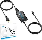 eSynic Professional 192khz eARC ARC Audio Extractor ARC HDMI to Optical Audio Extractor with HDMI & Optical Cable Support 5.0 and 2.0 Audio Format for HDTV to Soundbar(Must Connect TV eARC ARC Port)