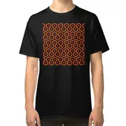 Overlook Hotel Carpet from The Shining: Orange/Red/Black T-shirt