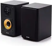 [Edifier] R1000T4 Active Bookshelf Speaker System 2.0, Ideal for TV, PC, Laptop, Computer, Hi-Fi (Black)