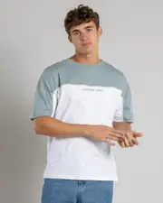 [Jacks] Jacks Men's Cloudline T-Shirt in White/Sage Size XL XL White/Sage
