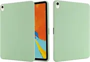 Silicone Case Compatible with iPad Mini 7 (A17 Pro) 2024/ Mini 6 8.3'', Ultra Thin Pure Color Shockproof Back Shell Soft TPU Protective Cover,Green